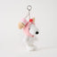 Peanuts Snoopy Strawberry Ice Cream Key Ring 16cm