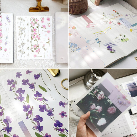 Flower Sticker 6 Set [2types]