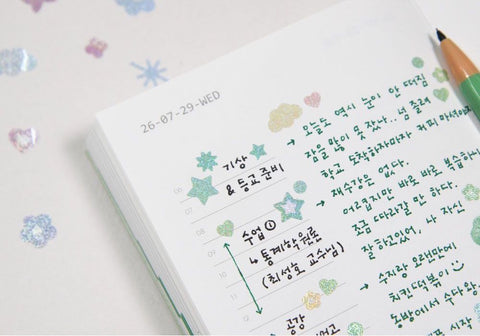 Pure Deco Sticker [2types] | 2sheets