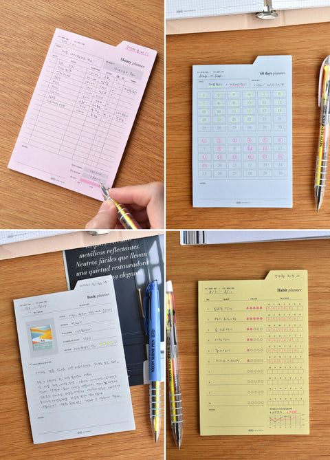 Index Planner Sticky Notes [12types] Sticky Memo