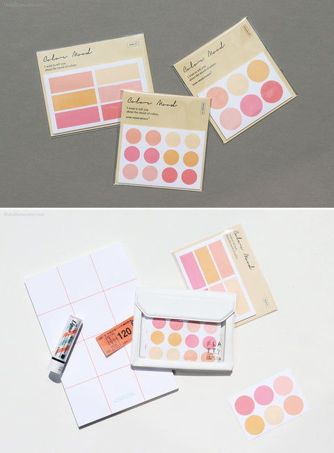 Planner Deco Stickers [9types] | 4sheets