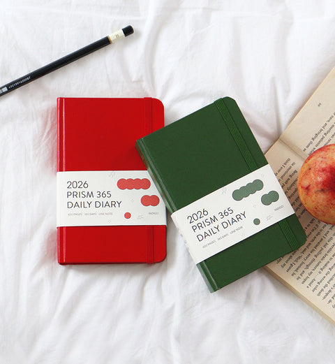 2026 PRISM 365 Daily Planner [6colors]