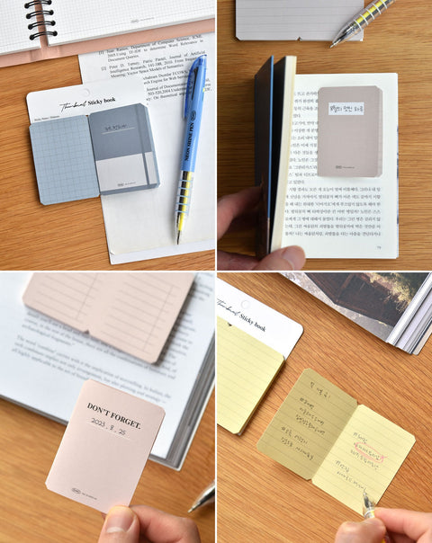 Thumbnail Sticky Memo Book [12types] | Foldable Sticky Notes