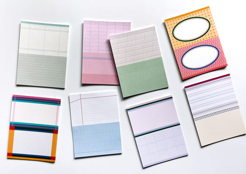 Half and Half Memo Pad Set