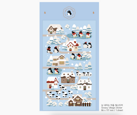 Penguin Seal Sticker [Snowy Village]