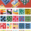 Colored Paper Sticker Pack ver.2 [3types] | 50sheets