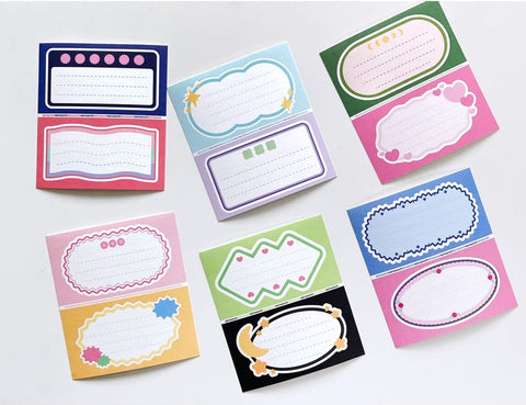 Memo Sticker Set | 12sheets