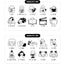 Round and round Diary Deco Stamp [20types]