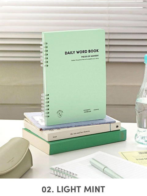 ICONIC Daily A5 Vocabulary Word Notebook [2colors] | Word Book