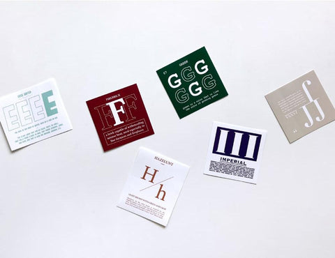 Alphabet & Color Sticker Pack | Deco Sticker | 52sheets