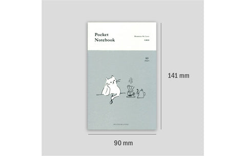 Pocket Notebook v.2 _ Grid [4types] | Squared Notebook