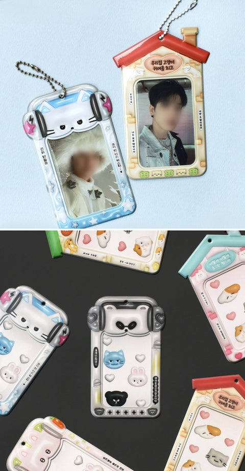 Lover's Photo Card Holder ver.3 [6types] | Key Ring