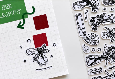 Vase Line Seal Sticker | Deco Sticker