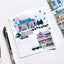 Winter Village Big House Seal Sticker [4types] | Deco Sticker