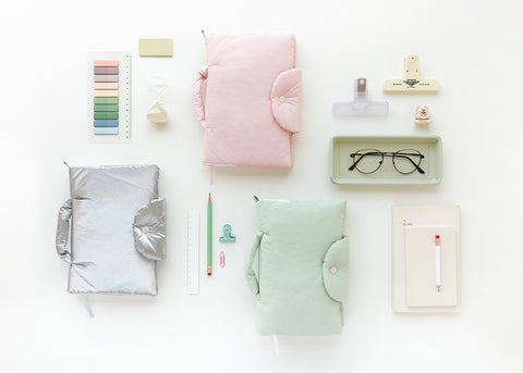 momossi Marshmallow Book Cover [3colors] | Book Pouch iPad Pouch