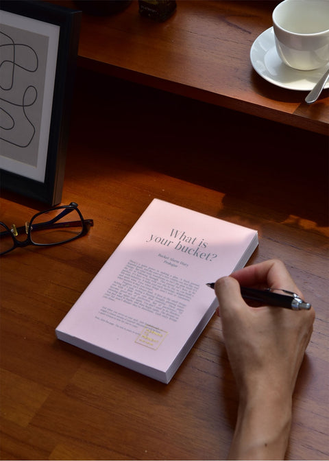 Bucket Alarm Diary [4colors] | Daily Checklist | Bucket List