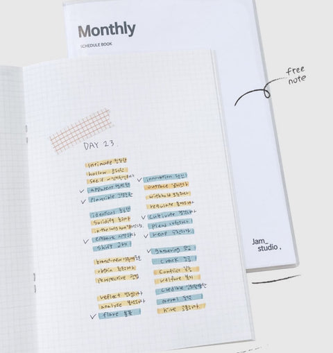 A5 Monthly Planner [2colors]