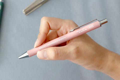 NON-SLIP SMOOTHING PEN [4colors] | GEL PEN 0.38mm & BALLPOINT PEN 0.7mm