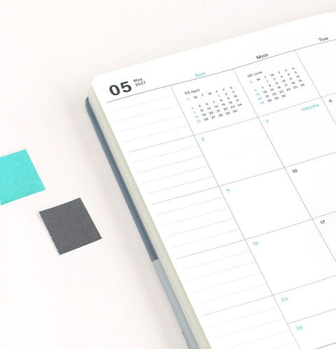 2027 Flow Weekly Diary [6colors] | Weekly Planner