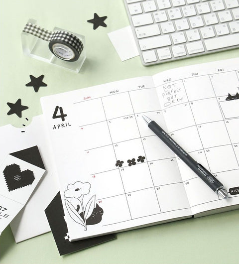 2027 Doodle Weekly Planner [4types]