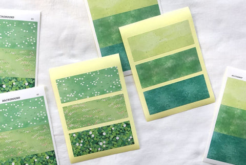 Field Sticker Set | 10sheets