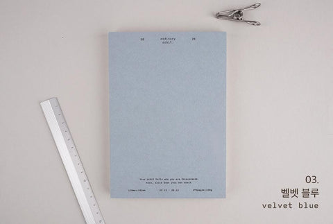 2026 Ordinary Orbit. Weekly Diary [4colors] | Weekly Planner