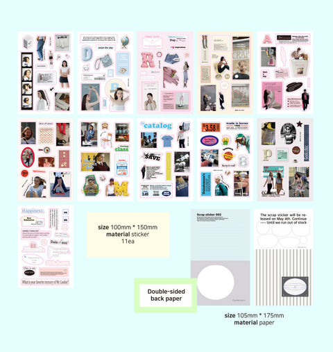 Scrap Sticker Pack 002