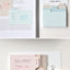 Collage Folder Sticky Notes Tall [6types] | Index Adhesive Notepad