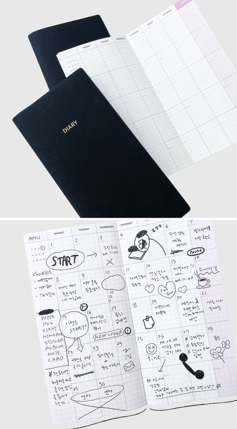 Handy Monthly Planner Classic [2colors]