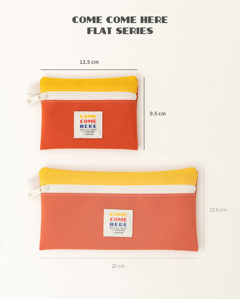 ComeComeHere Flat Mini Pouch [4colors] | Card Case