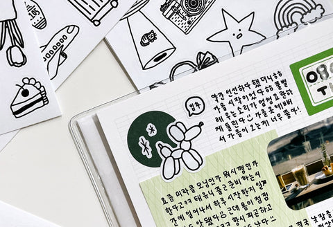 Drawing Seal Sticker Pack
