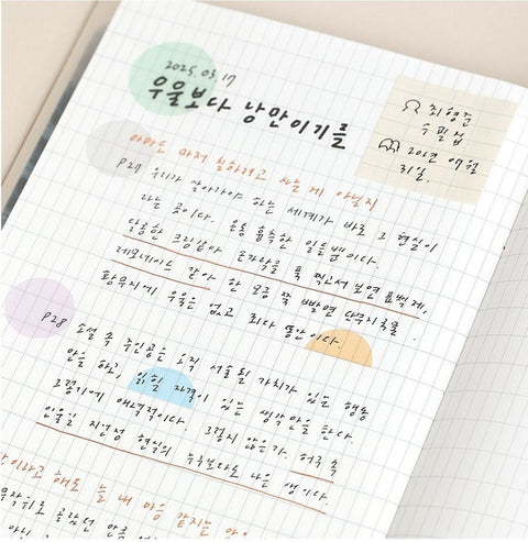 This & That Round Sticker Pack [4types] | 24sheets