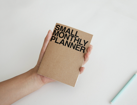 Kraft Monthly Planner [mini, small, medium, large]