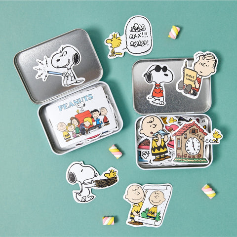 Peanuts Tin Case Stickers Pack ver.2