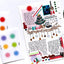 Blur Circle Seal Sticker | Deco Sticker | 18sheets