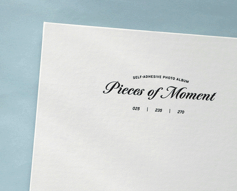 Piece of Moment Self-Adhesive Photo Album [6colors] | Sticky Photo Album