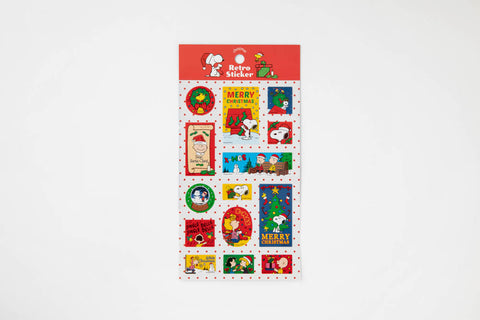 Peanuts Winter Christmas Sticker