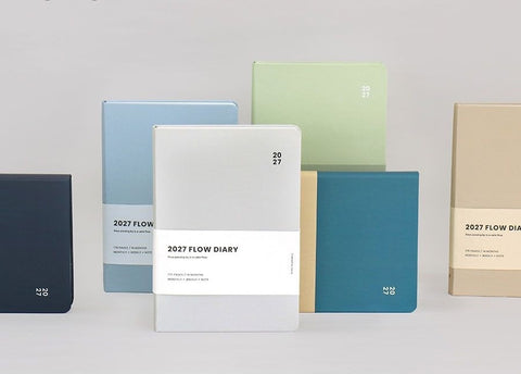 2027 Flow Weekly Diary [6colors] | Weekly Planner