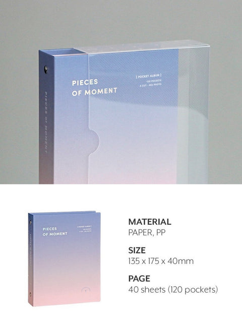 Moment 4X6 Photo Album [4colors] | 4Cut Photo Album