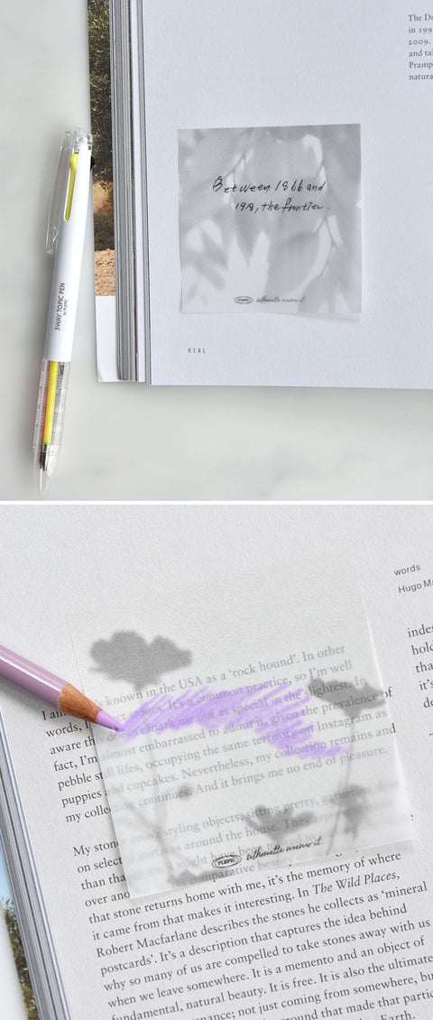 Silhouette Sticky Notes [4types] | Tracing Adhesive Paper