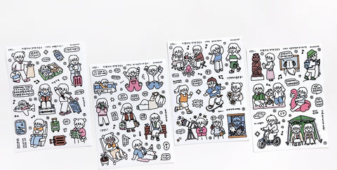 Little Kids Seal Stickers [How to Have the Perfect Day | B I Like Outside]