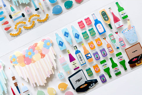 Party Supplies Seal Sticker | Deco Sticker | Party Goods