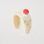Peanuts Snoopy Vanilla Ice Cream Key Ring 16cm