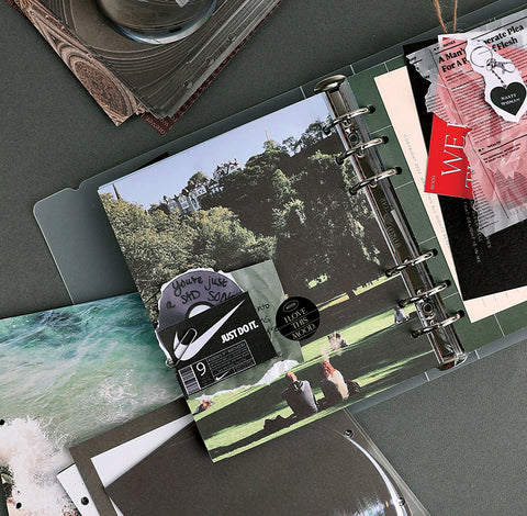 A6 WIDE Photo Mix Diary Refill [4types]