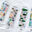 Miiya-o Bath Day Seal Sticker | Kitty Cat Deco Sticker