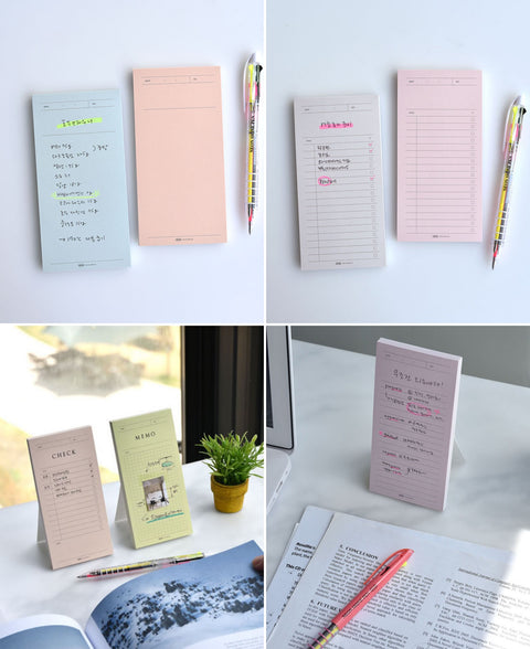 Pop-up Memo Pad Sign [24types]