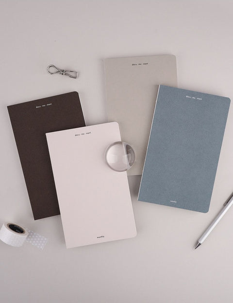 Docu Moment Monthly Planner [2types] | Monthly Diary