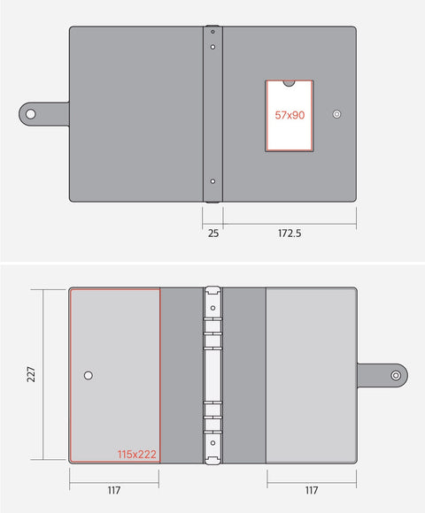 Little Things Collect Binder L A5 [2colors]