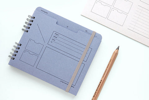 Archiving Blank Notebook [6colors] | Storage Notebook