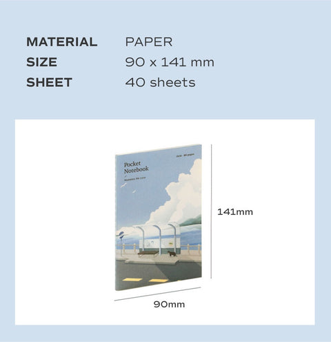 Pocket Notebook v.3 _ Grid [4types] | Squared Notebook